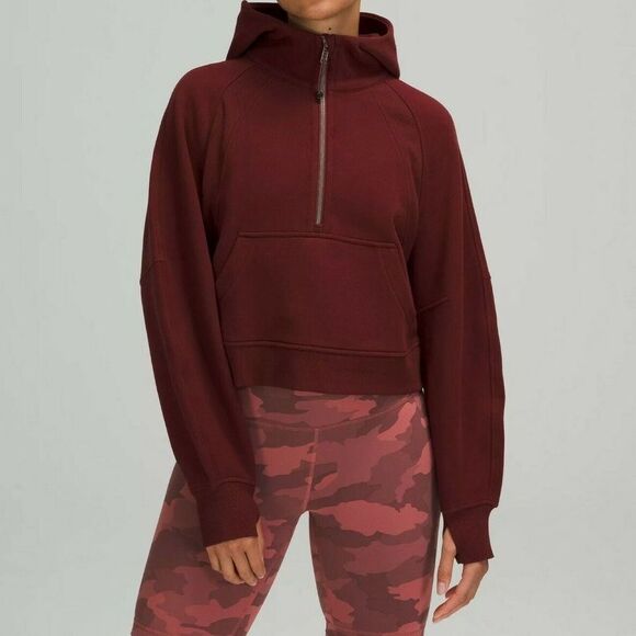 Lululemon Scuba Red Merlot - Picture 1 of 4